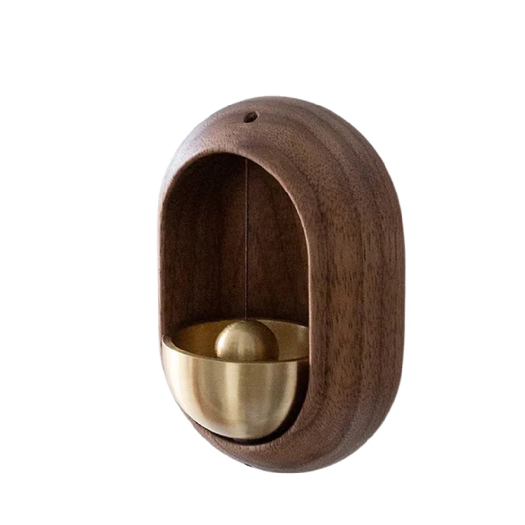 Miniatura 3 de Timbre Campana Vintage Madera Inalambric